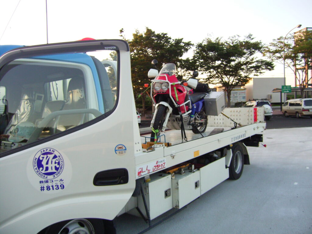 XRV and JAF wrecker